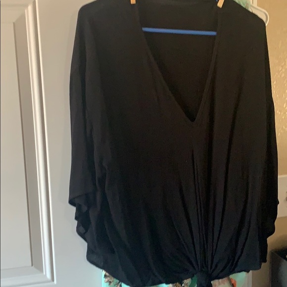 Black with very low cut neck size large worn once - Picture 8 of 8